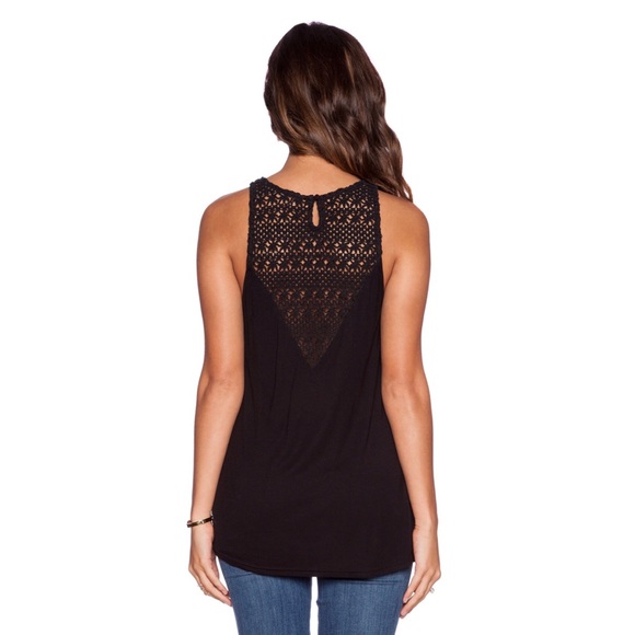 BB DAKOTA Steena Crochet Tank - Picture 3 of 3